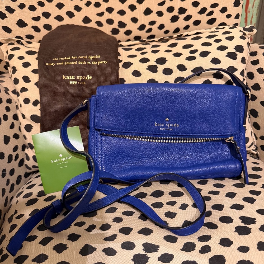 Kate Spade Vibrant Blue Crossbody Bag